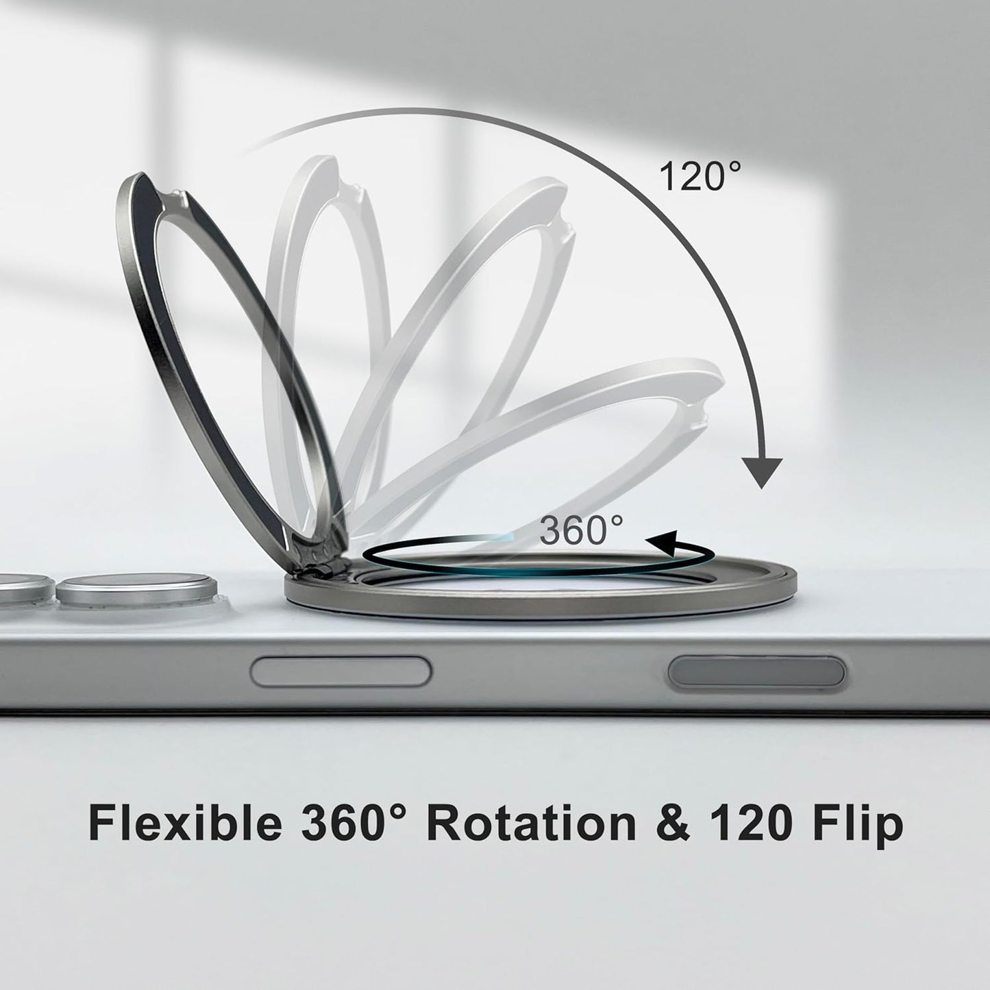 Magnetic Ring Phone Holder (360° Ring Stand)