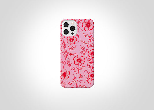 Pink Flower Case